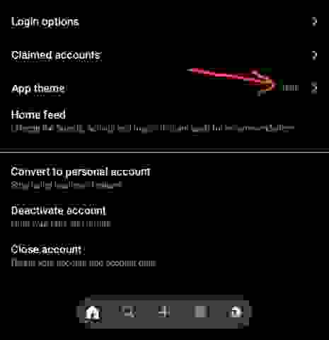 how to set dark mode on pinterest pc