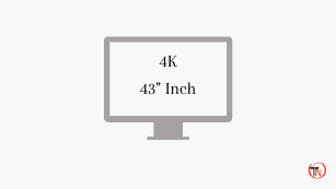 The 43 Inch Monitor – 4K | For Gaming and Editing Work