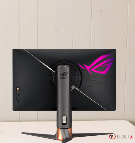 Asus PG279QM back side