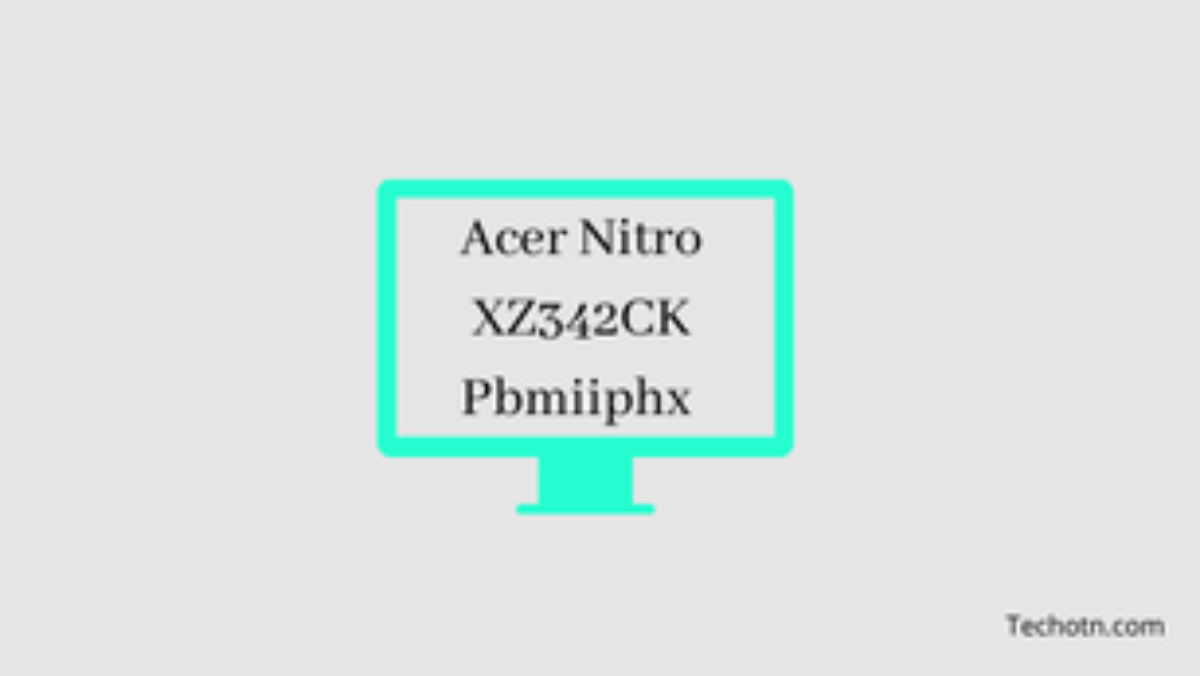 Acer Nitro XZ342CK Pbmiiphx Monitor 
