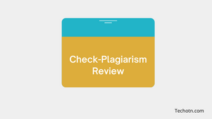 Check-Plagiarism review