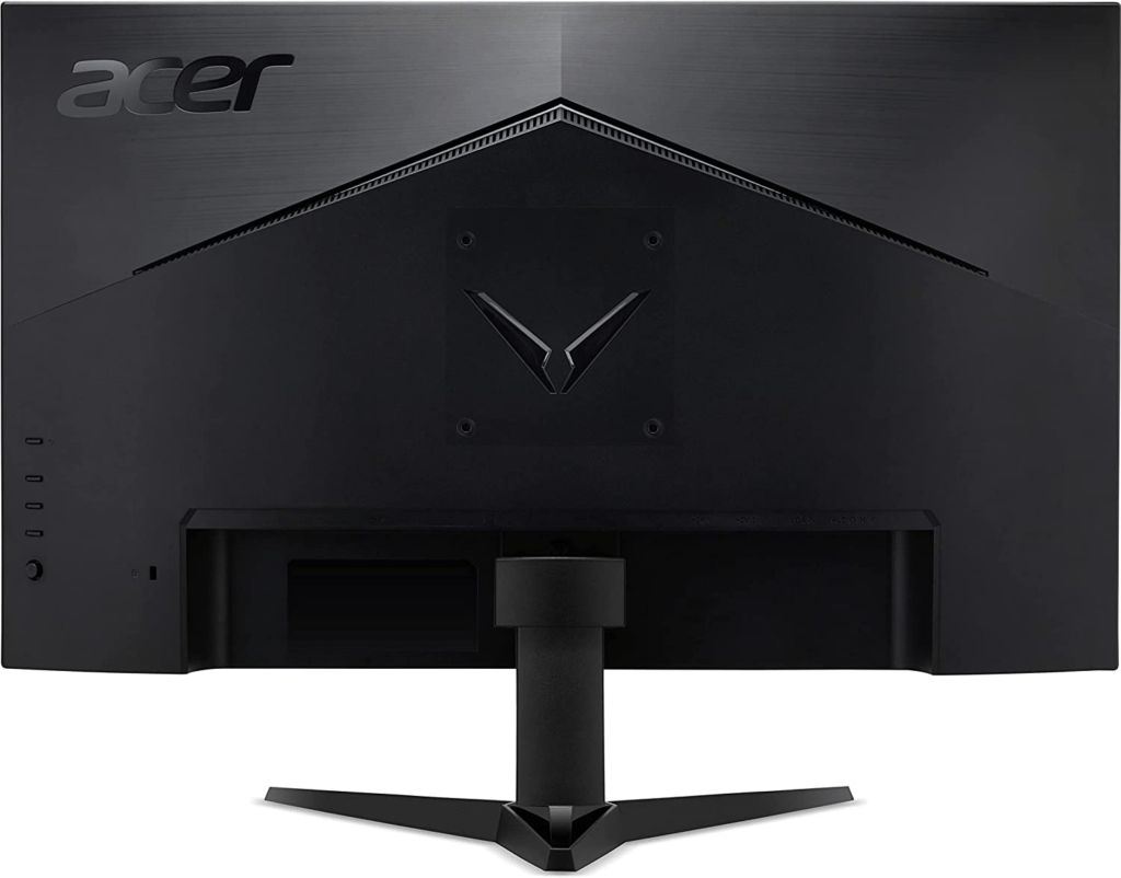 Acer Nitro QG241Y Pbmiipx back-side view