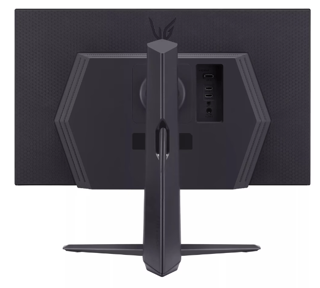 LG 27GR75Q-B Back-Side View