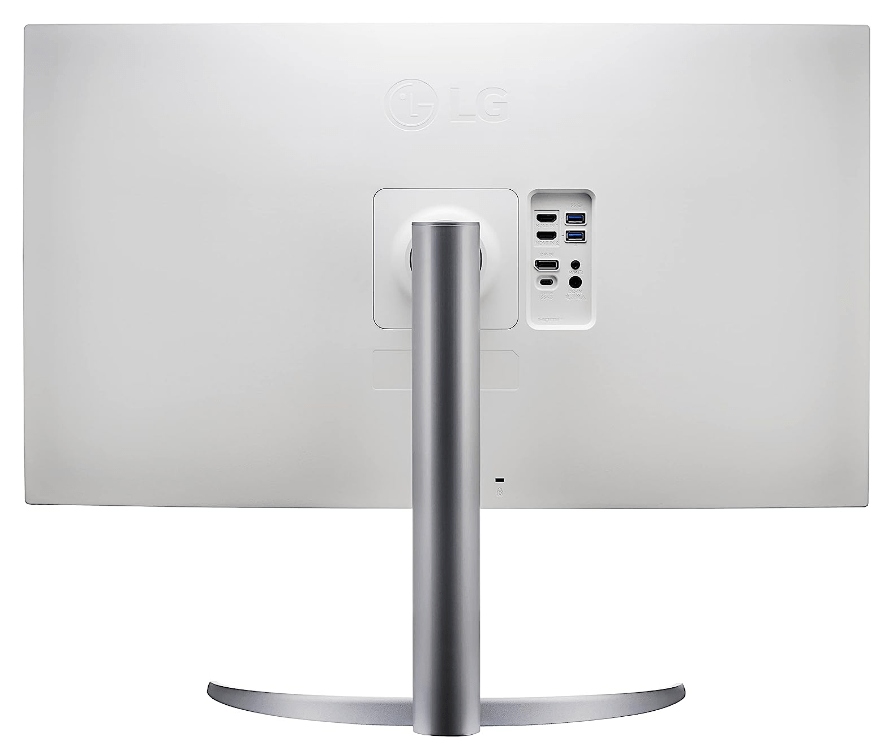 LG 32UQ750 Back-Side View