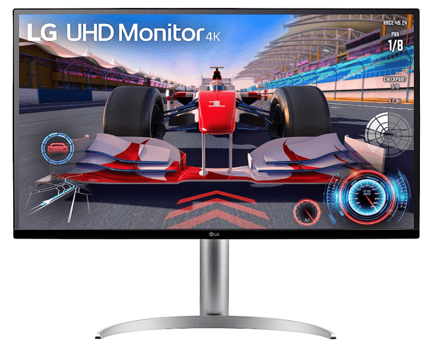 LG 32UQ750 front view