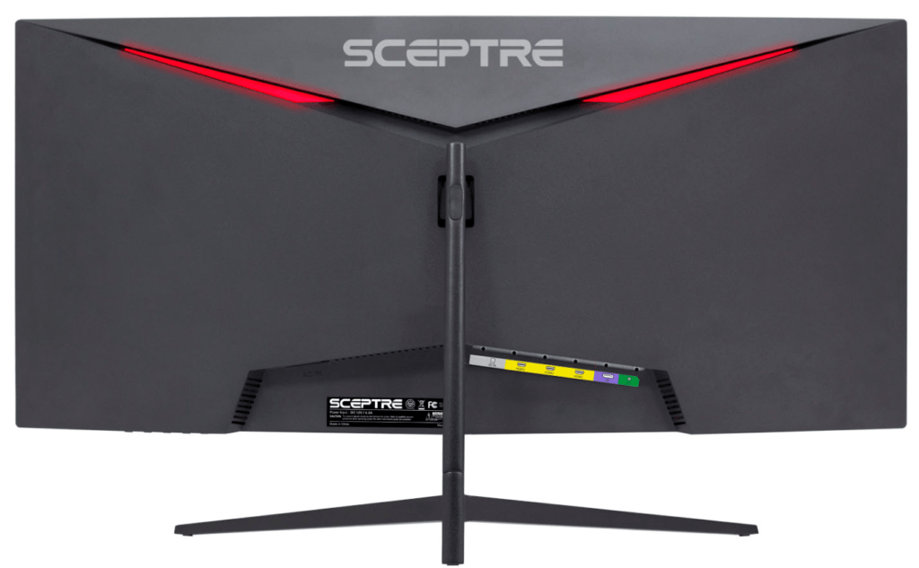 Sceptre C305B-200UN1 Back-side view